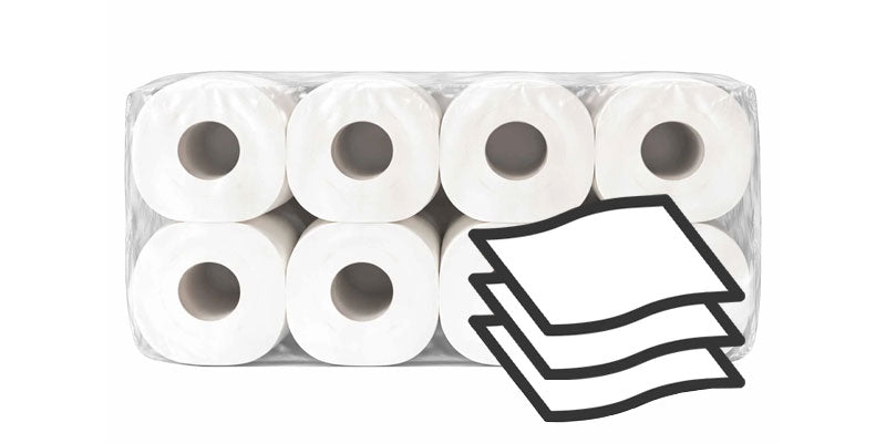 Toilettenpapier 3-lagig