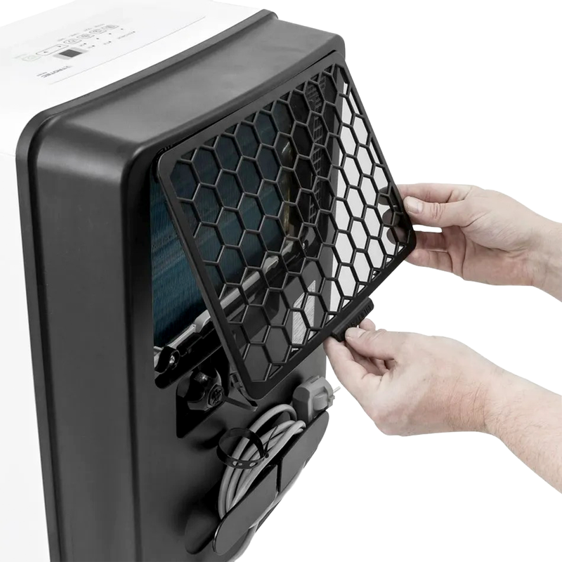 Luftentfeuchter | 30 l pro 24h | Komfortbetrieb | 720 W | 90 m² / 230 m³ | für Dauerbetrieb | Trotec TTK 96 E