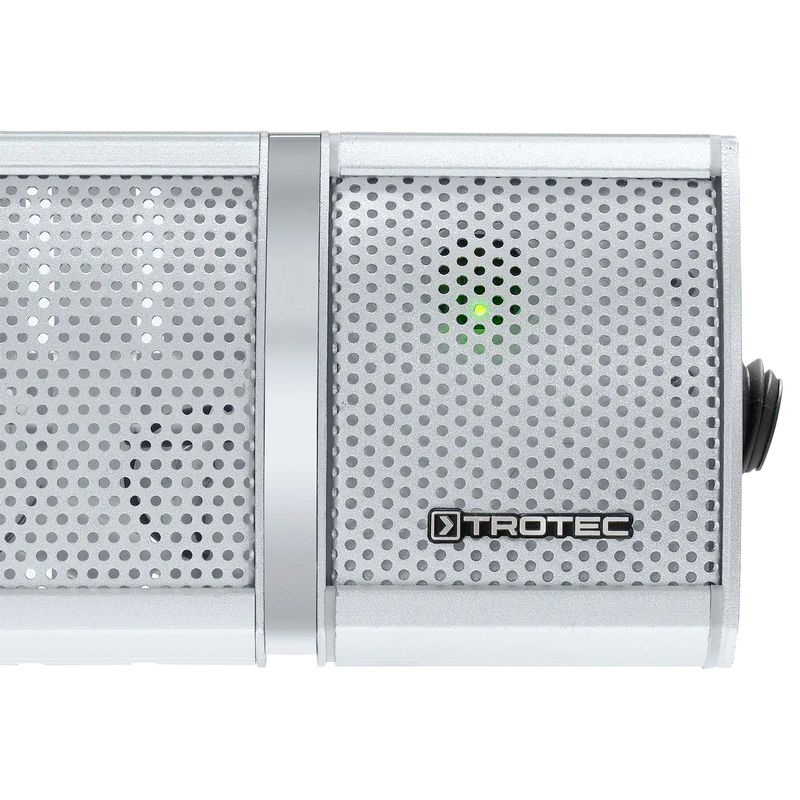 Infrarot-Heizstrahler | 2000 W | 3 Heizstufen | IP65 | blendarmes Licht | 14 m² | Trotec IR 2050
