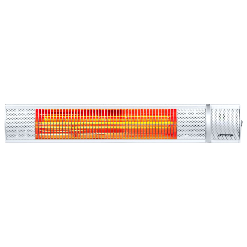 Infrarot-Heizstrahler | 2000 W | 3 Heizstufen | IP65 | blendarmes Licht | 14 m² | Trotec IR 2050
