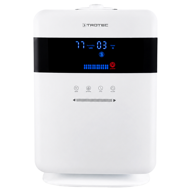 Ultraschall-Luftbefeuchter | 5 l Wassertank | 300 ml/h | Timer & Nachtmodus | Trotec B 6 E