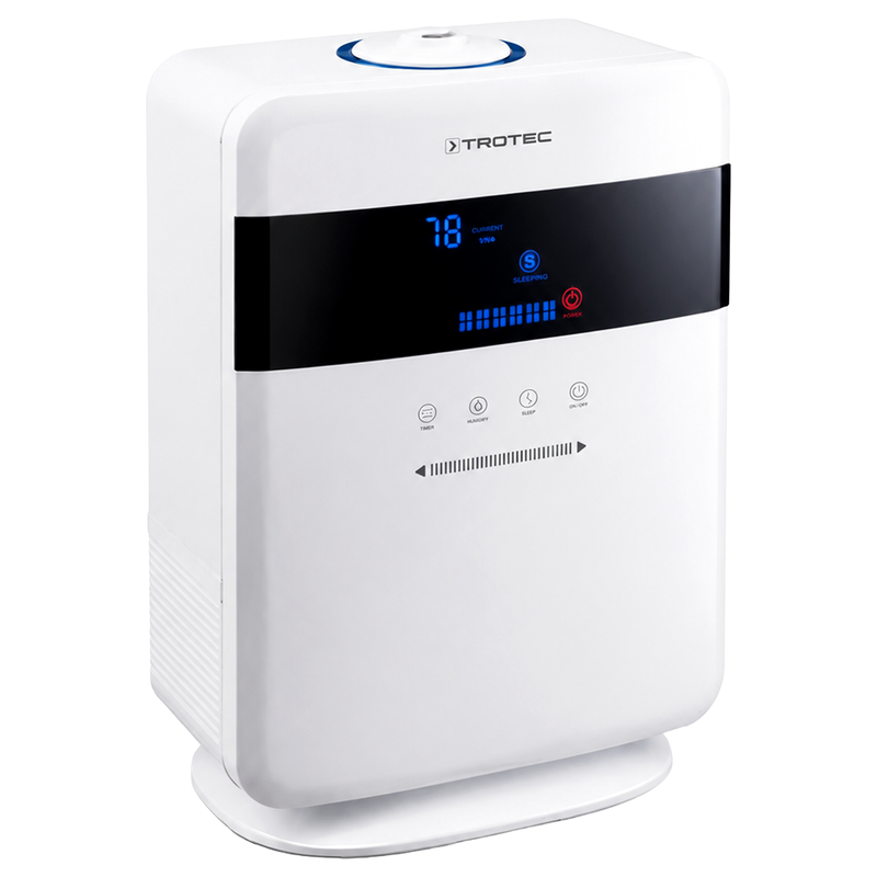 Ultraschall-Luftbefeuchter | 5 l Wassertank | 300 ml/h | Timer & Nachtmodus | Trotec B 6 E