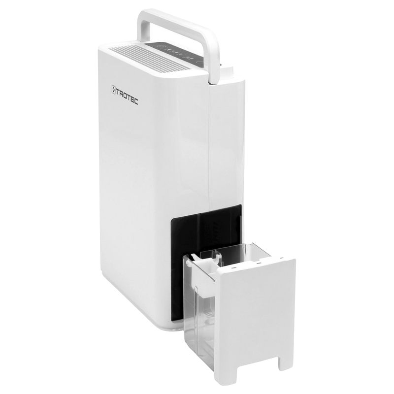 Luftentfeuchter | 16 l pro 24h | Hygrostat | 300 W | 78 m³ | für Dauerbetrieb | Trotec TTK 52 E