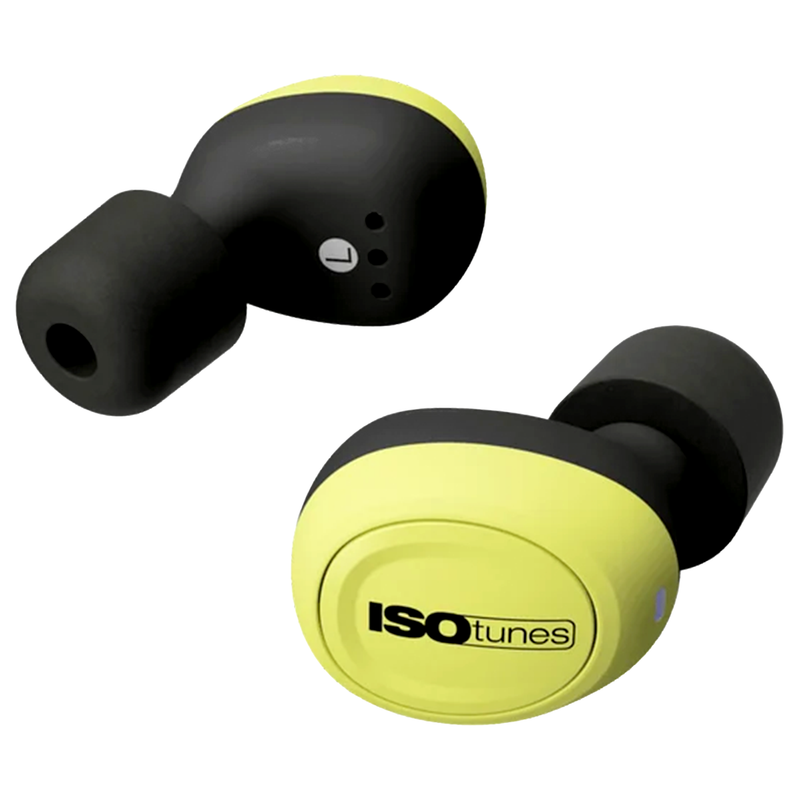 Bluetooth-Gehörschutzstöpsel | EN 352 | Dämmwert 31 dB | SafeMax 82 dB | 21 h Akku | IP45 | ISOtunes FREE 2.0