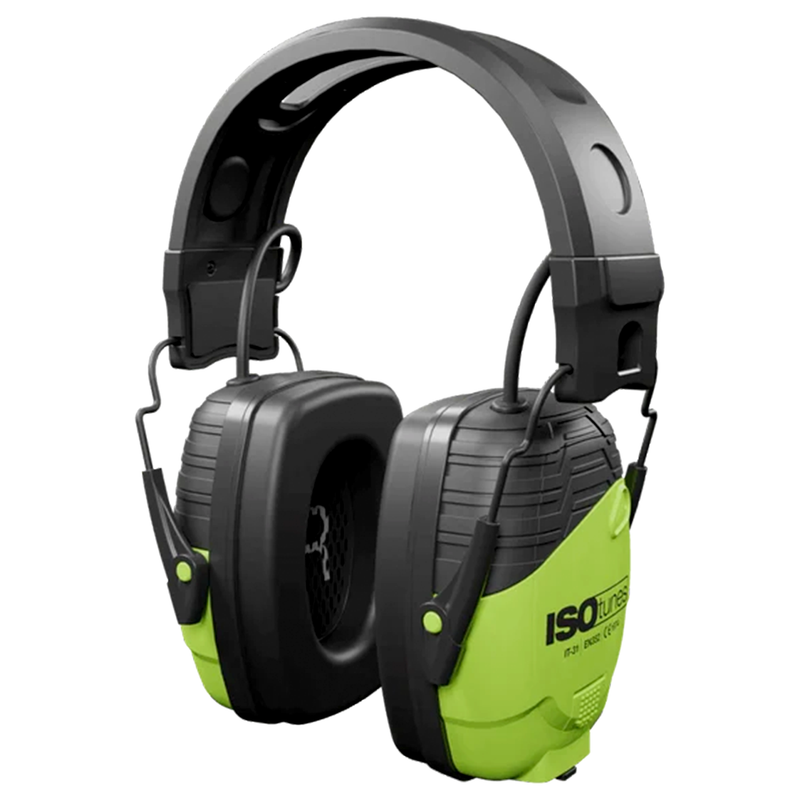 Bluetooth-Kapselgehörschutz | EN 352 | Dämmwert 30 dB | SafeMax 82 dB | Aware Technology | 23 h Akku | IPX4 | ISOtunes LINK Aware