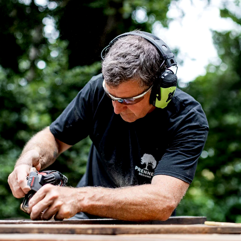 Bluetooth-Kapselgehörschutz | EN 352 | Dämmwert 30 dB | SafeMax 82 dB | Aware Technology | 23 h Akku | IPX4 | ISOtunes LINK Aware