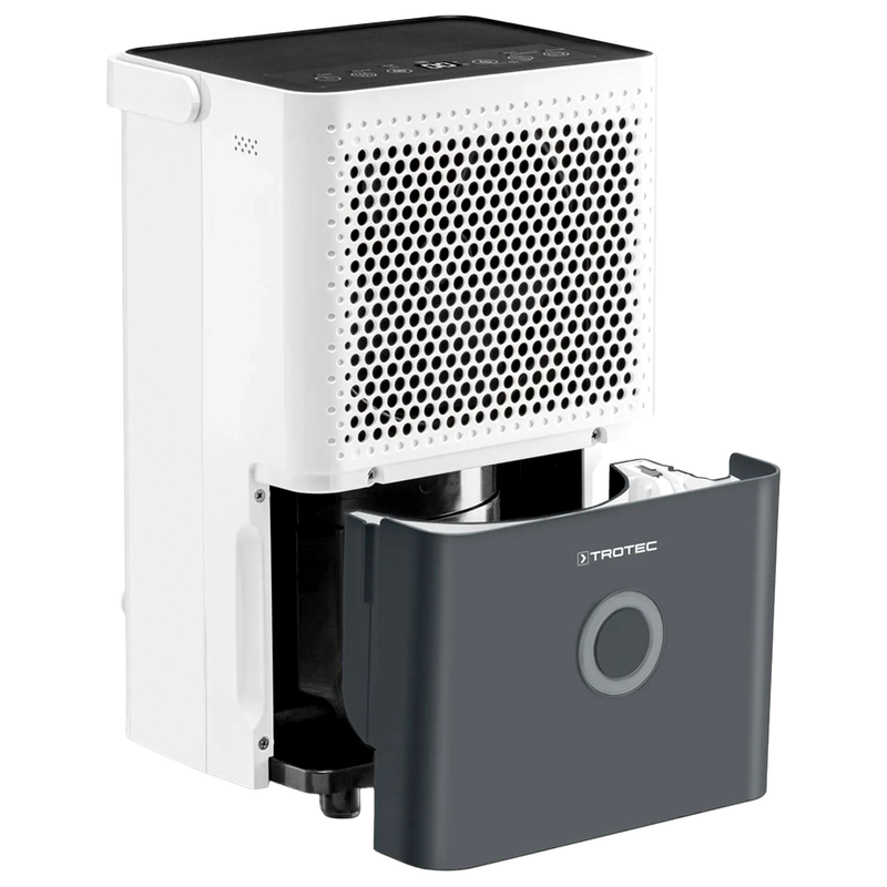 Luftentfeuchter | 14 l pro 24h | Farb-LED-Feuchteampel | 240 W | 37 m³ | für Dauerbetrieb | Trotec TTK 33 E