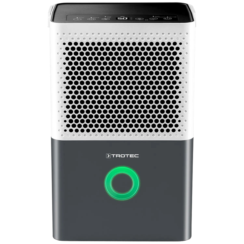 Luftentfeuchter | 14 l pro 24h | Farb-LED-Feuchteampel | 240 W | 37 m³ | für Dauerbetrieb | Trotec TTK 33 E