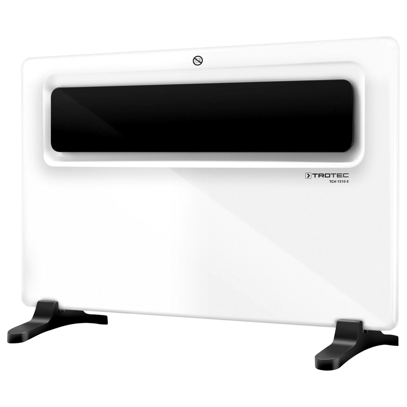 Elektroheizung / Konvektor | 1500 W | 20 m² / 50 m³ | Thermostat | IP24 | Trotec TCH 1510 E