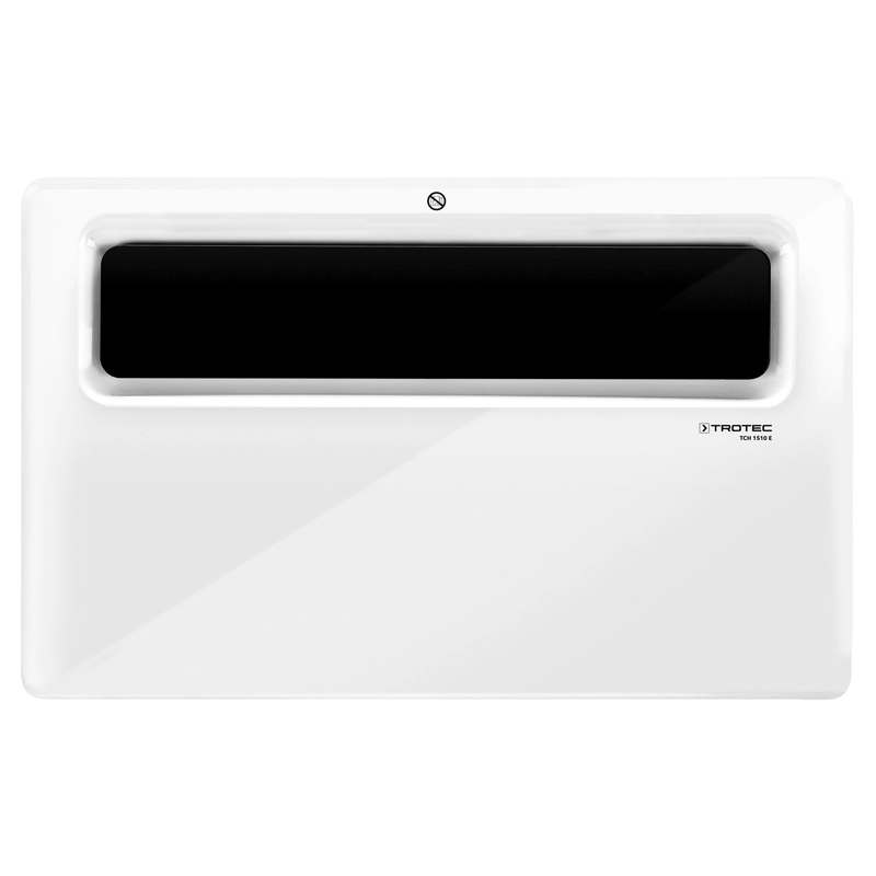 Elektroheizung / Konvektor | 1500 W | 20 m² / 50 m³ | Thermostat | IP24 | Trotec TCH 1510 E