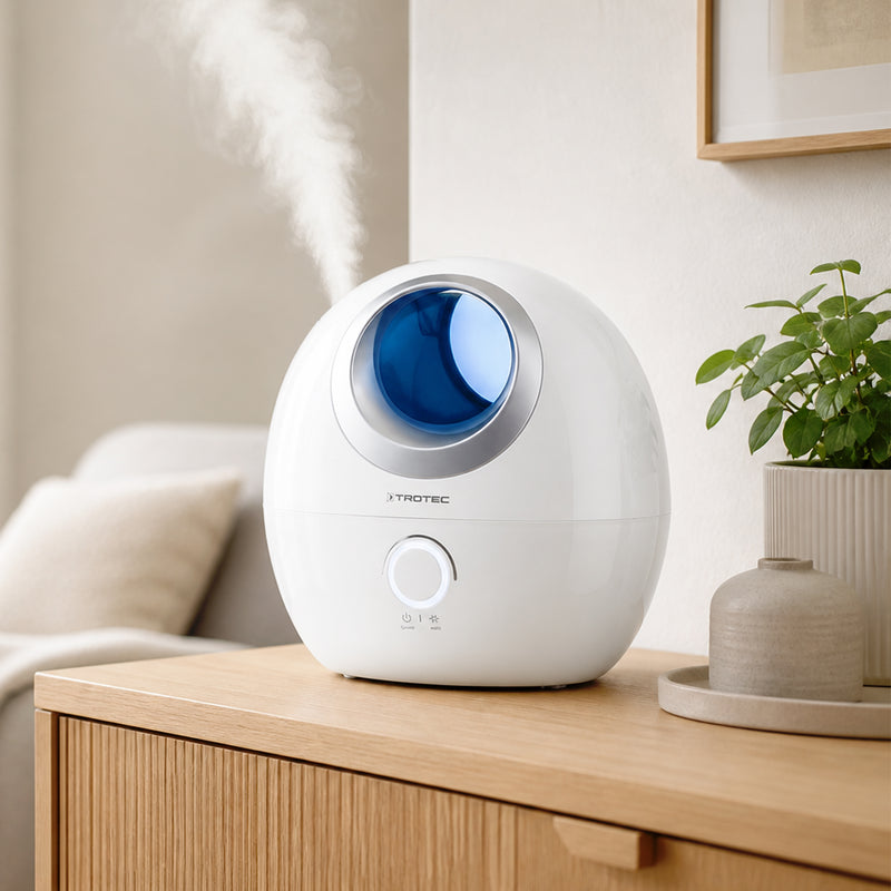 Ultraschall-Luftbefeuchter B 1 E | 3 l Wassertank | Aroma-Diffuser | bis 15 h Laufzeit | Trotec
