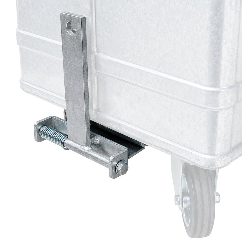 Kupplungs-Vorderanschluss | für 800 Liter Stahlcontainer | VERWO