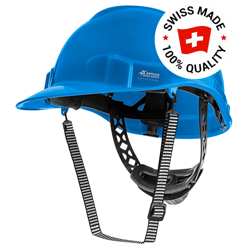 Schutzhelm ARTITOP SH100 | Polyethylen | 2-Punkt-Kinnband | Schirm | ROTO-System | belüftet | Swiss Made | ARTILUX