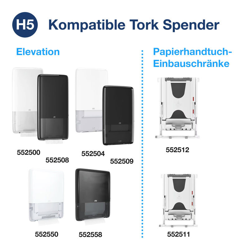 Papierhandtücher PeakServe® H5 | Endlos | 1-lagig | Universal | TORK 100585