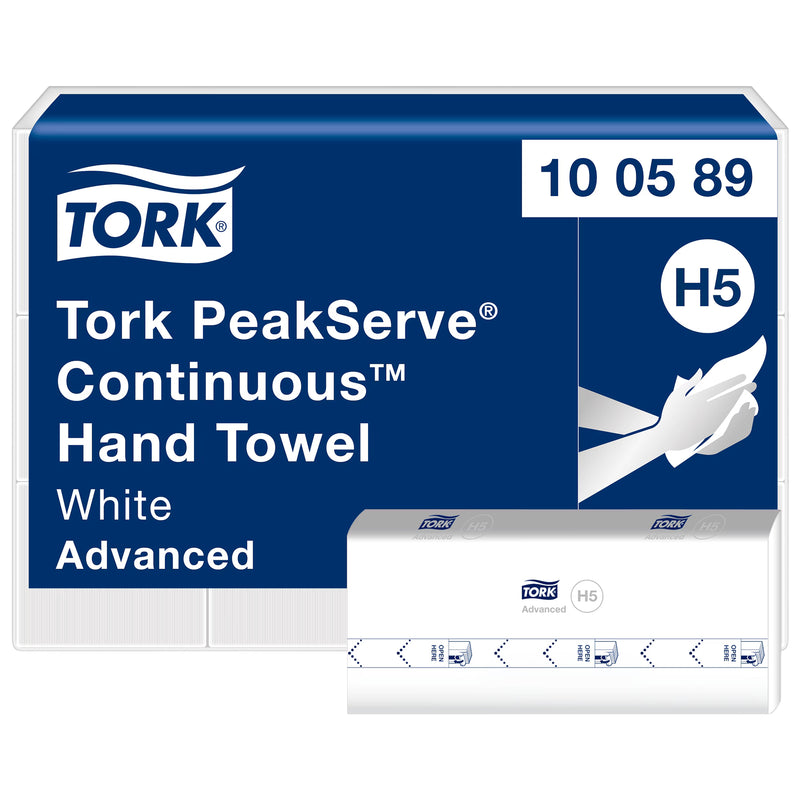 Papierhandtücher PeakServe® H5 | Endlos | 1-lagig | Advanced | TORK 100589