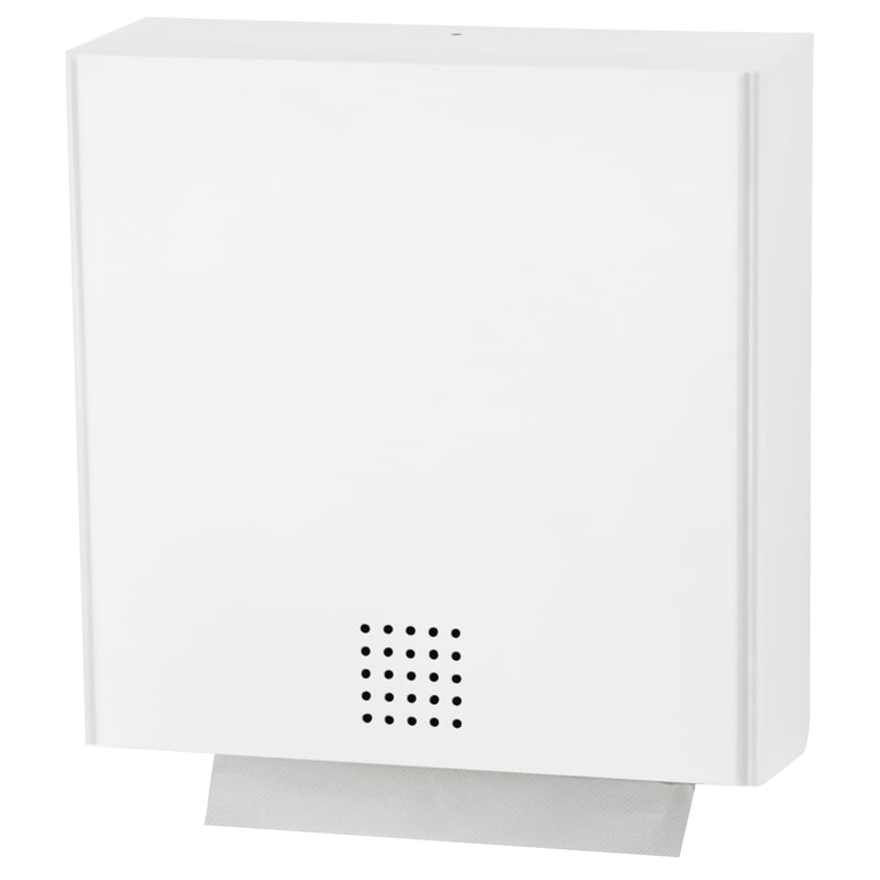 Papierhandtuchspender | Edelstahl mit Feinstruktur | 550 Blatt | PROOX 100