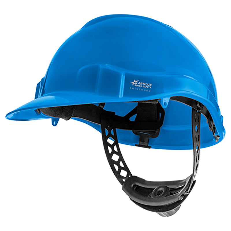 Schutzhelm ARTITOP SH100 | Polyethylen | 2-Punkt-Kinnband | Schirm | ROTO-System | belüftet | Swiss Made | ARTILUX