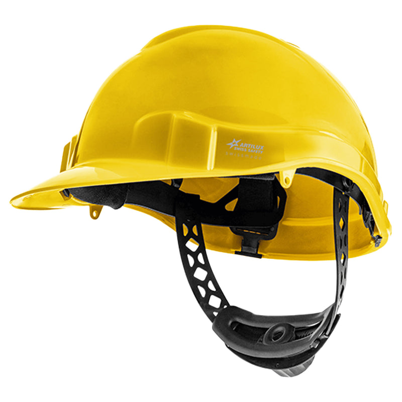 Schutzhelm ARTITOP SH100 | Polyethylen | 2-Punkt-Kinnband | Schirm | ROTO-System | belüftet | Swiss Made | ARTILUX