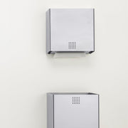 Papierhandtuchspender | Edelstahl mit Feinstruktur | 550 Blatt | PROOX 100