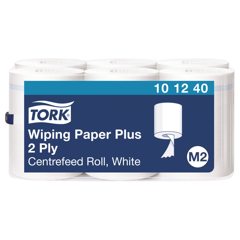 Papierwischtücher M2 | Stark | Centerfeed | hülsenlos | 2-lagig | 160 m | 457 Blatt | Advanced | TORK 101240