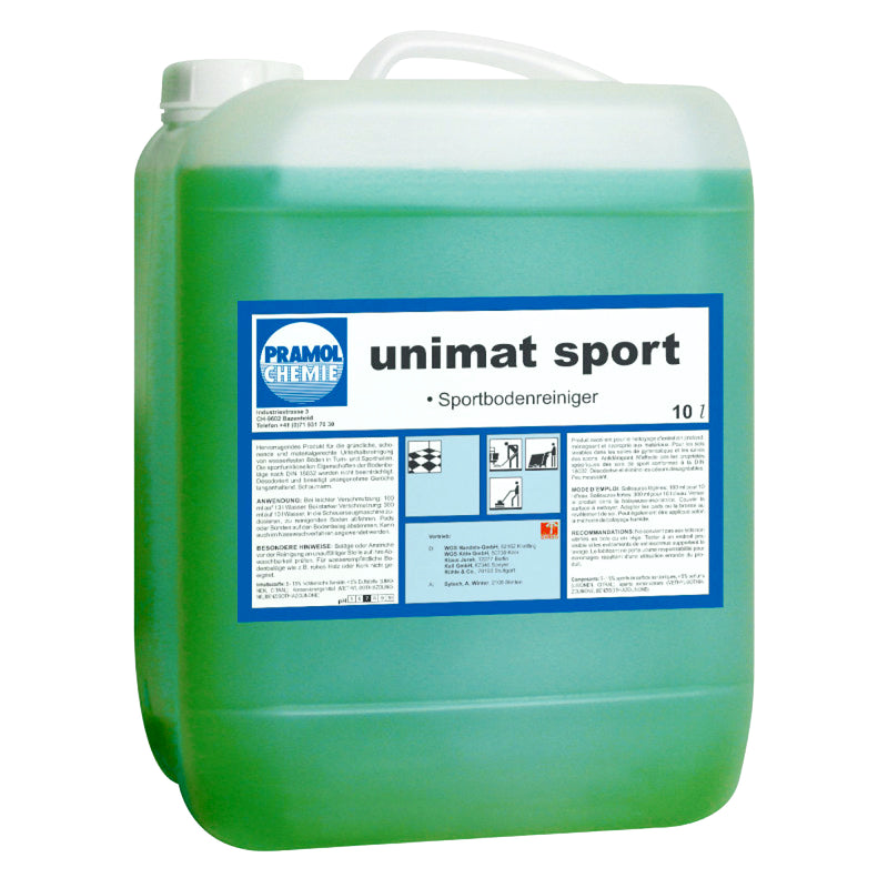 Sportbodenreiniger Unimat Sport | Turn- & Sporthallen | DIN 18032 | schaumarm | Pramol