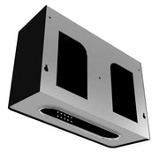 Papierhandtuchspender | Edelstahl mit Feinstruktur | 350 Blatt | PROOX 101