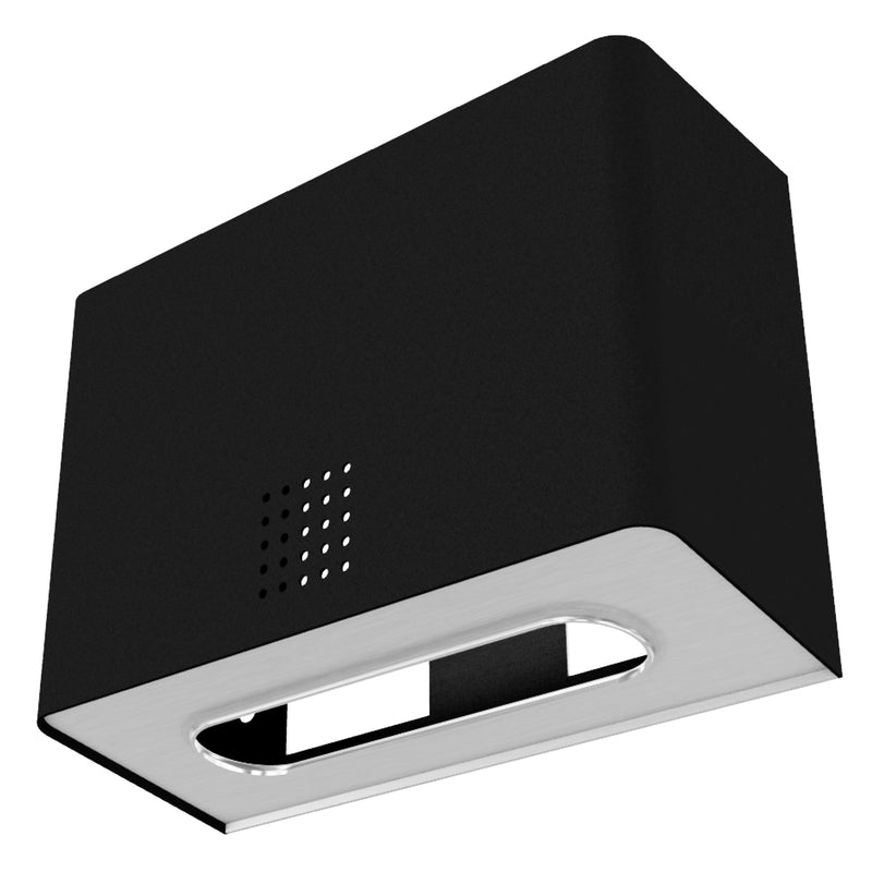 Papierhandtuchspender | Edelstahl mit Feinstruktur | 350 Blatt | PROOX 101