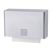 Papierhandtuchspender | Edelstahl mit Feinstruktur | 350 Blatt | PROOX 101