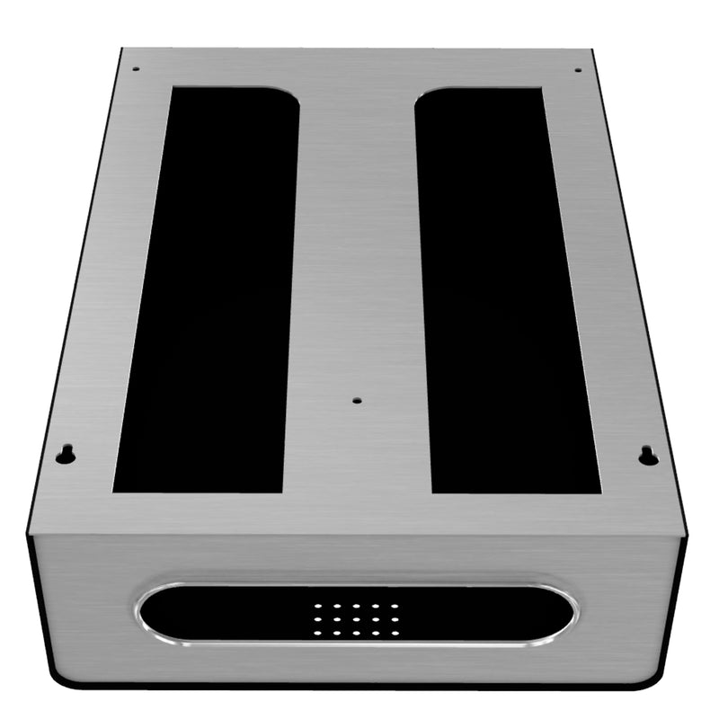 Papierhandtuchspender | Edelstahl mit Feinstruktur | 800 Blatt | PROOX 103