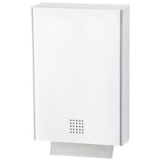 Papierhandtuchspender | Edelstahl mit Feinstruktur | 800 Blatt | PROOX 103