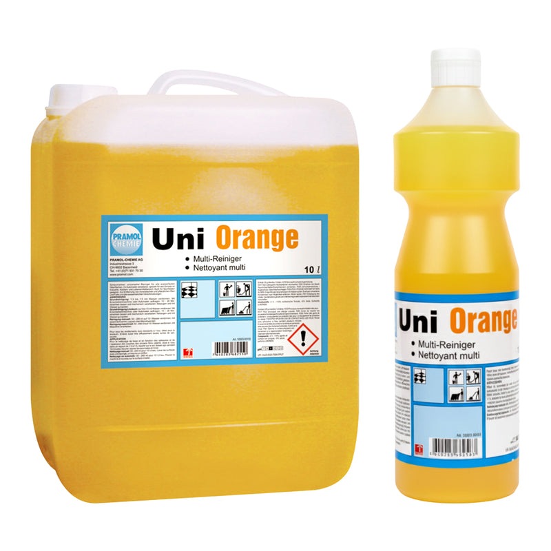 Multi-Reiniger Uni Orange | Industrie & Küche & Sportböden | schaumarm | Pramol