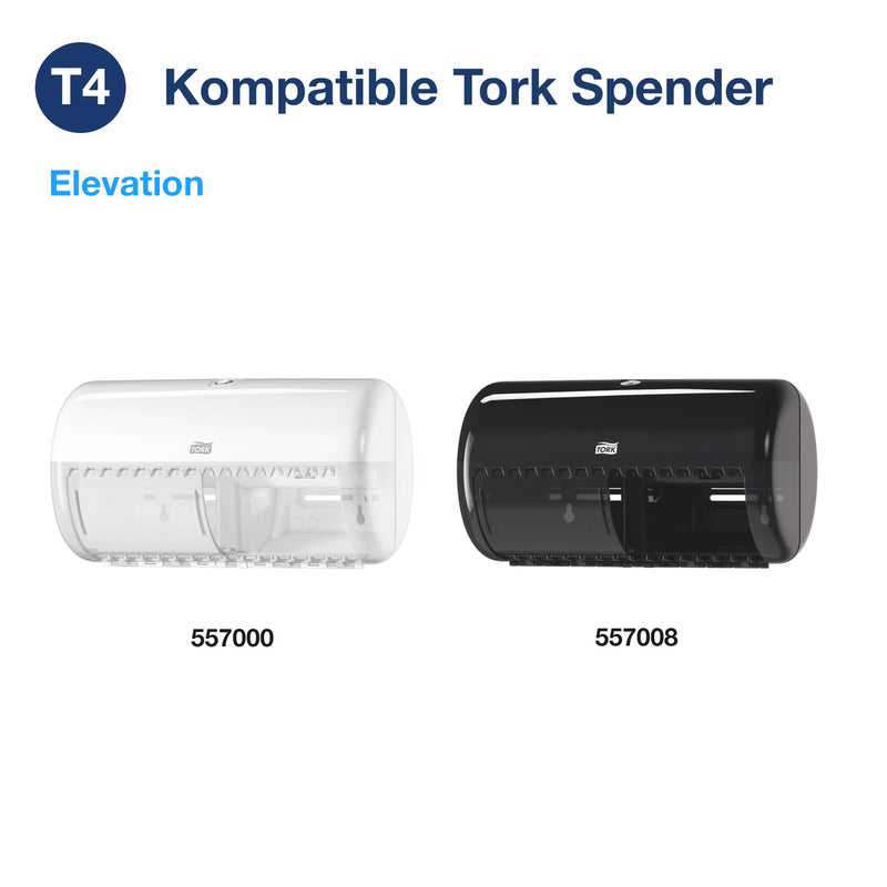 Toilettenpapier Soft Kleinrolle T4 | 3-lagig | 27,5 m | 250 Blatt | Premium | TORK 110316