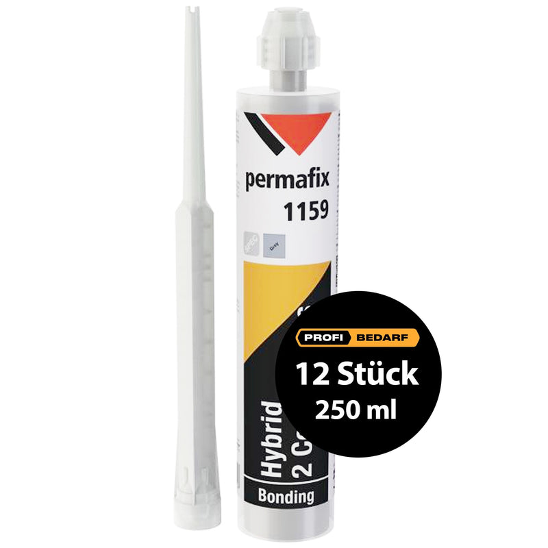 Montagekleber 2K Hybrid | schnelle Aushärtung | 250 ml | Permafix 1159