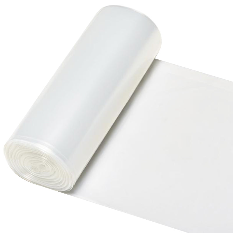 Bau-Abdeckfolie LDPE | 80 µm | 20 m x 20 cm | für Bauarbeiten | extra stark | Permafix 1560