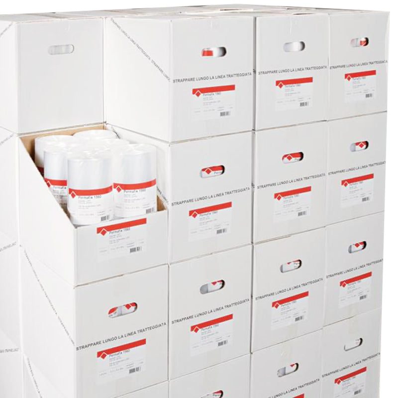 Bau-Abdeckfolie LDPE | 80 µm | 20 m x 20 cm | für Bauarbeiten | extra stark | Permafix 1560