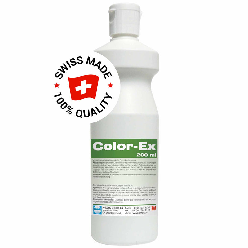 Fleckenentferner Color-Ex | Farbstoff-Entferner für Textilien | Pramol
