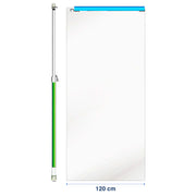 Curtain-Wall Staubschutzwand Ausbaumodul 120 cm