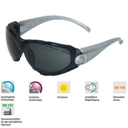 Schutzbrille 12710 getönt | UV-Schutz | kratzfest