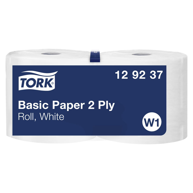 Mehrzweck-Papierwischtücher W1 | 2-lagig | 510 m | 1500 Blatt | Universal | TORK 129237