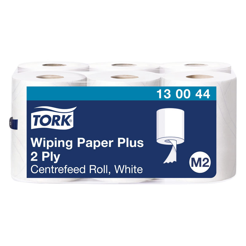 Mehrzweck-Papierwischtücher M2 | Stark | Centerfeed | QuickDry | 2-lagig | 125 m | 368 Blatt | Premium | TORK 130044