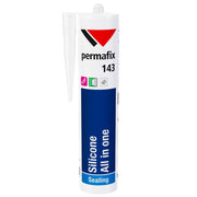 Silikon-Dichtmasse All In One 310 ml | dauerelastisch | natursteinverträglich | schimmelhemmend | Permafix 143