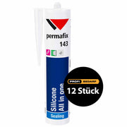 Silikon-Dichtmasse All In One 310 ml | dauerelastisch | natursteinverträglich | schimmelhemmend | Permafix 143