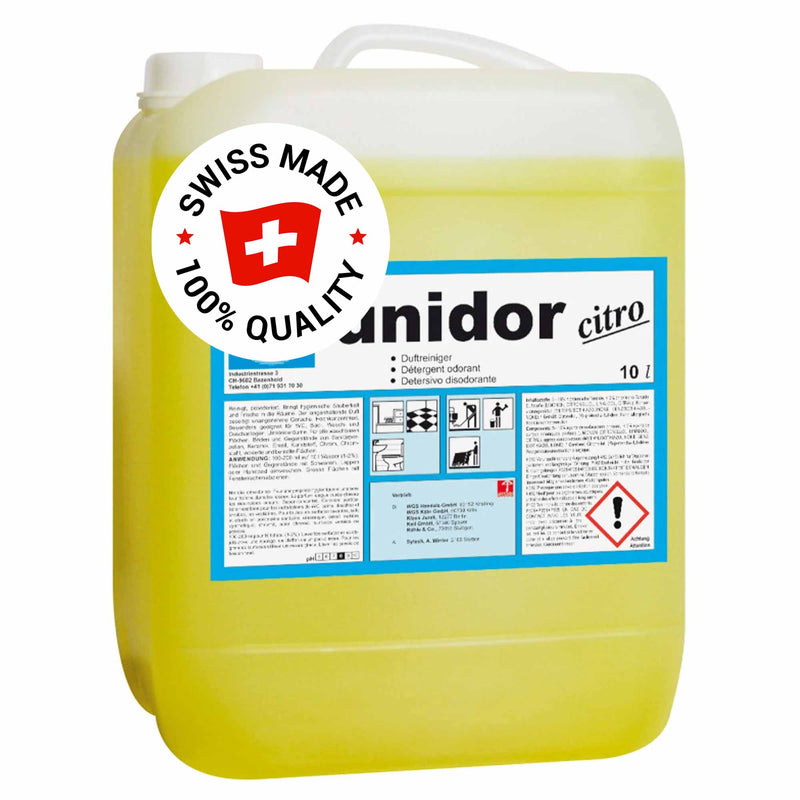 UNIDOR Duftreiniger konzentriert | Citro, Apfel, Flora, Melone | Pramol