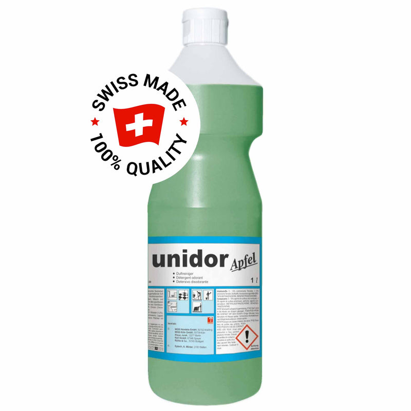 UNIDOR Duftreiniger konzentriert | Citro, Apfel, Flora, Melone | Pramol