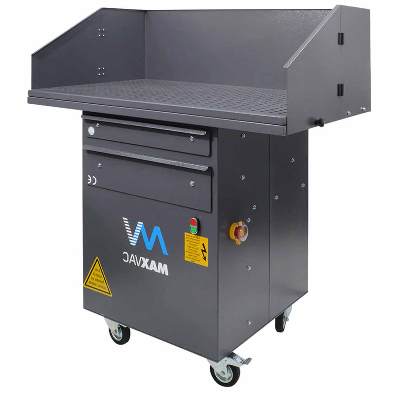 Absaugtisch Benchvac BN1500E | 700 l/min | 1200 - 3000 m3/h | HEPA H13 | 1,1 kW | Maxvac