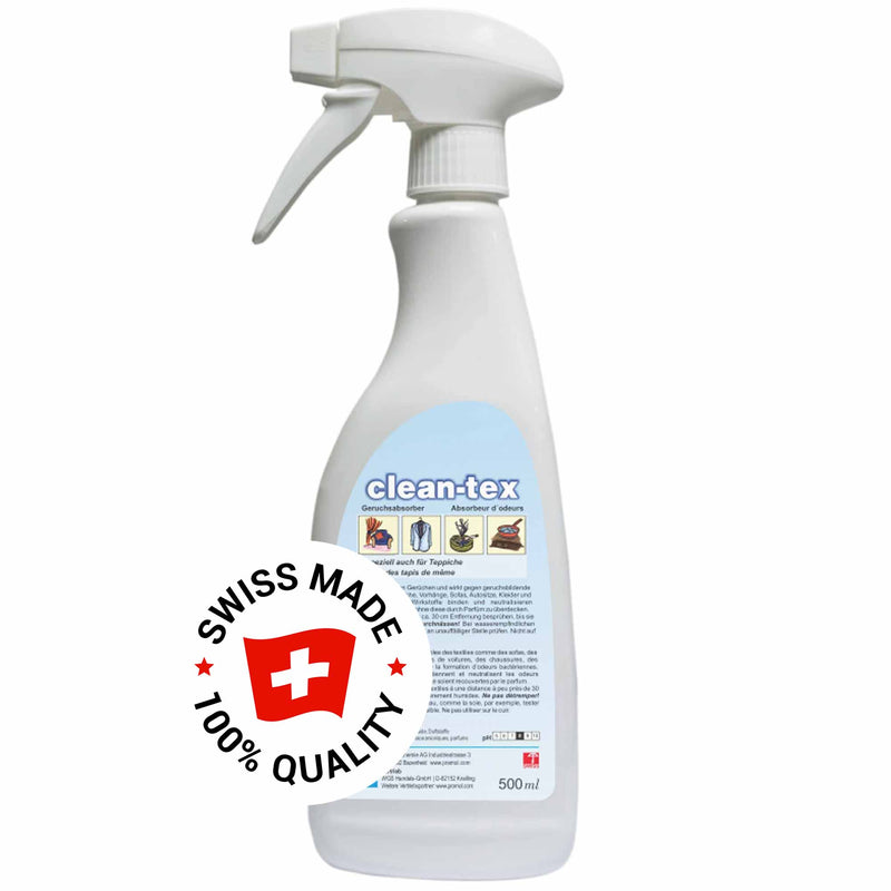 CLEAN-TEX Geruchsabsorber | für Textilien | gegen Gerüche | geruchslos | Pramol