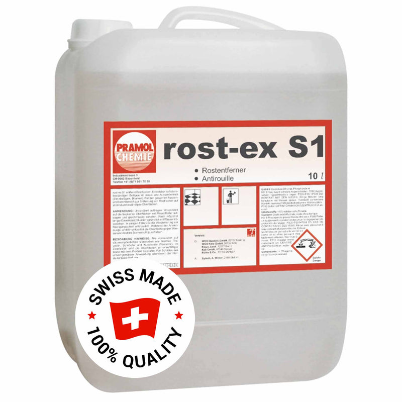 ROST-EX S1 Rostentferner | säurebeständige Oberflächen | Pramol