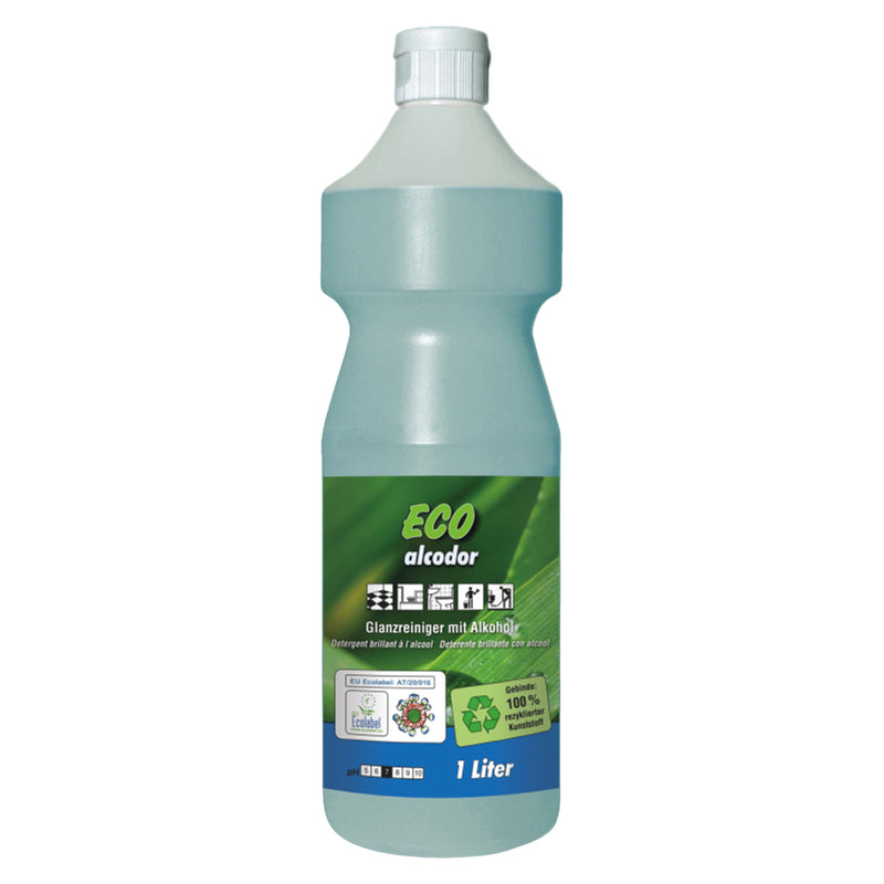 Eco-Alkoholreiniger pH-neutral | streifenfrei | EU Ecolabel | Pramol ECO Alcodor
