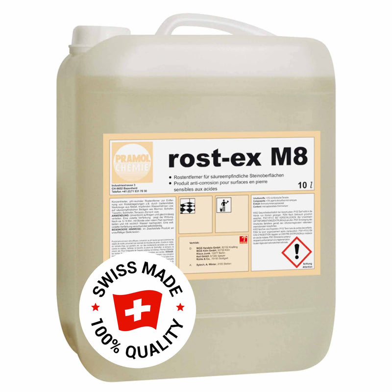 ROST-EX M8 Rostentferner | säureempfindliche Oberflächen | Pramol