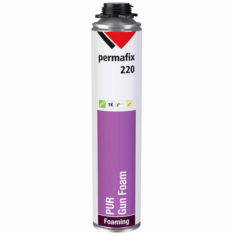 PUR 1K Pistolen-Isolierschaum | 750 ml | Dämmschaum | Permafix 220